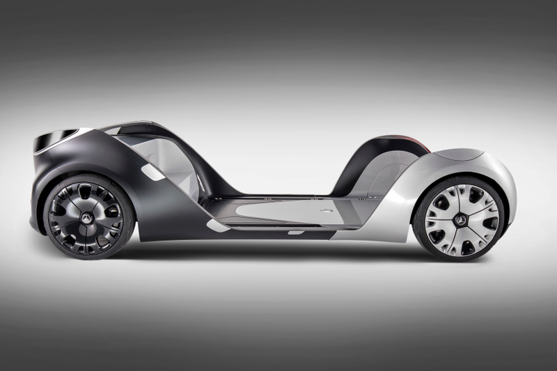 Illustration for article titled The Mercedes-Benz Vision Urbanetic Is a One-Size-Fits-All-Use Autonomous Box of the Future